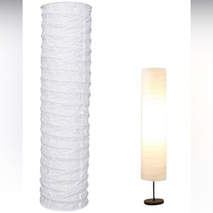 FERCAISH Paper Floor Lamp Shade